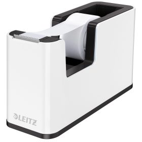 LEITZ Klebebandabroller WOW 19mmx33m 5364-10-95 weiss/schwarz