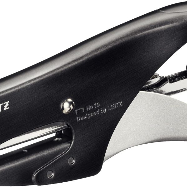 LEITZ Heftzange No. 10 Style 55640094 satin schwarz 15 Blatt