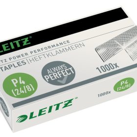LEITZ Heftklammern P4 24/8 mm 5571-00-00 verzinkt 1000 Stk