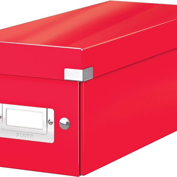 LEITZ Click&Store WOW CD Ablagebox 6041-00-26 rot 143x136x352mm