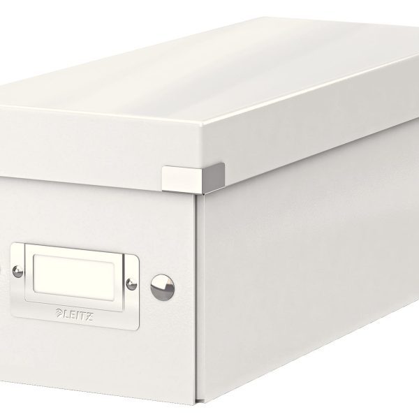 LEITZ Click&Store WOW CD-Ablagebox 60410001 weiss 143x136x352mm