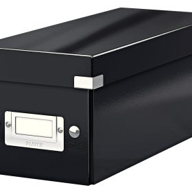 LEITZ Click&Store WOW CD-Ablagebox 60410095 schwarz 143x136x352mm