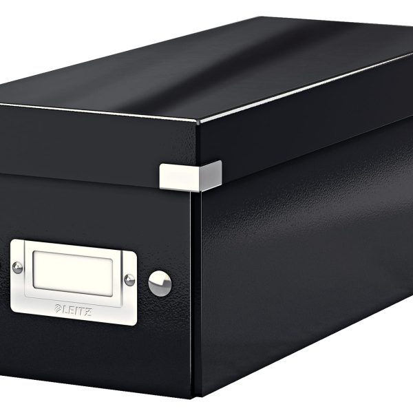 LEITZ Click&Store WOW CD-Ablagebox 60410095 schwarz 143x136x352mm