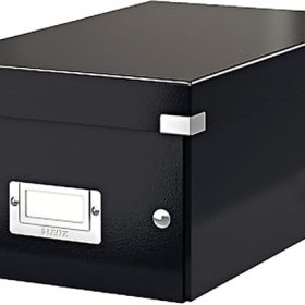 LEITZ Click&Store WOW DVD-Ablagebox 60420095 schwarz 206x147x352mm