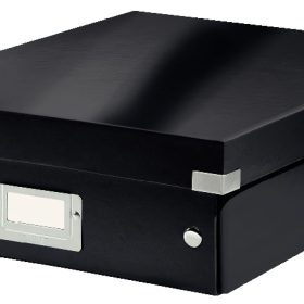 LEITZ Click&Store WOW Org.box M 60580095 schwarz 281x100x370mm