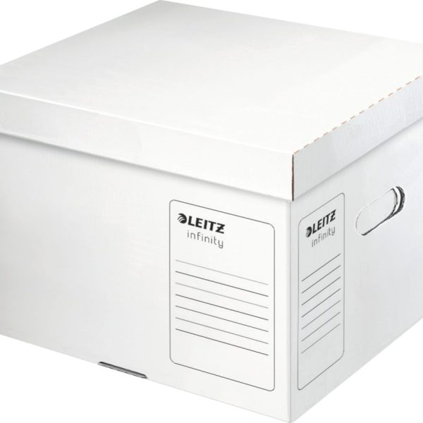 LEITZ Infinity Box mit Deckel M 61030000 weiss 350x320x265mm