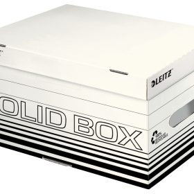 LEITZ Solid Box S 6117-00-01 weiss 265x195x370mm
