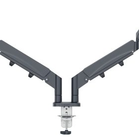 LEITZ Monitorarm ERGO 6537-00-89 grau, dual
