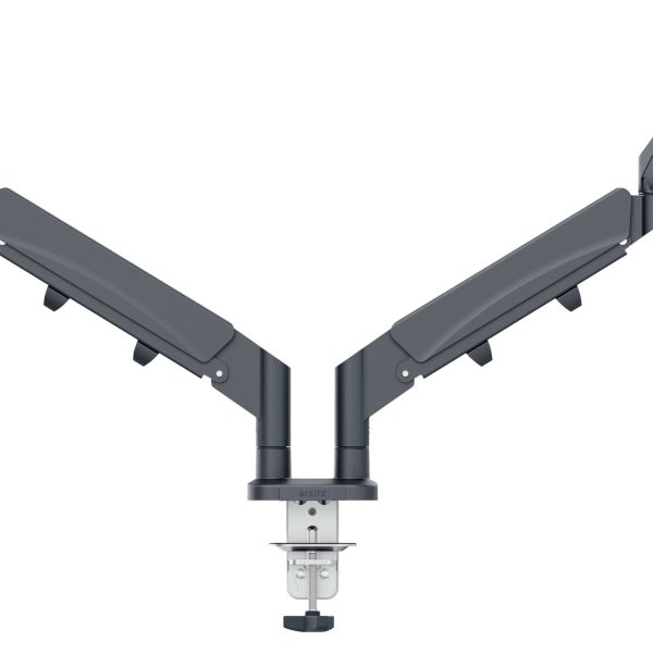 LEITZ Monitorarm ERGO 6537-00-89 grau, dual