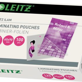 LEITZ Laminiertasche 60x90mm 73690002 glanz, 125my 100 Stk