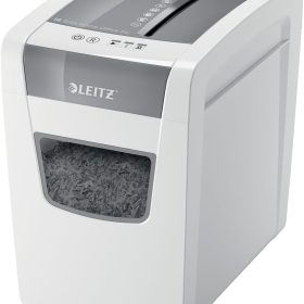 LEITZ Aktenvernichter IQ 8001-00-00 Home Office Slim, P-4, 23lt