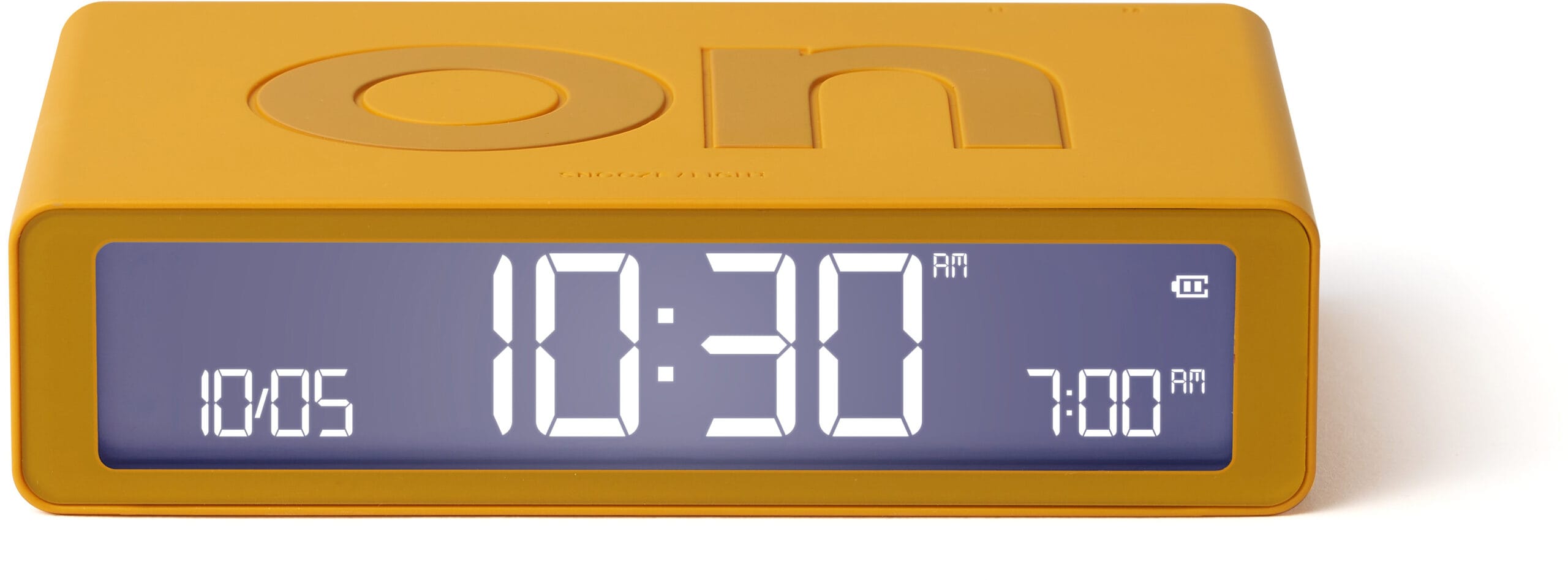LEXON-LR157J9-3660491209398 LEXON Wecker Flip Classic LR157J9 gelb, USB-C – Hochwertig & günstig bei ShopDeca