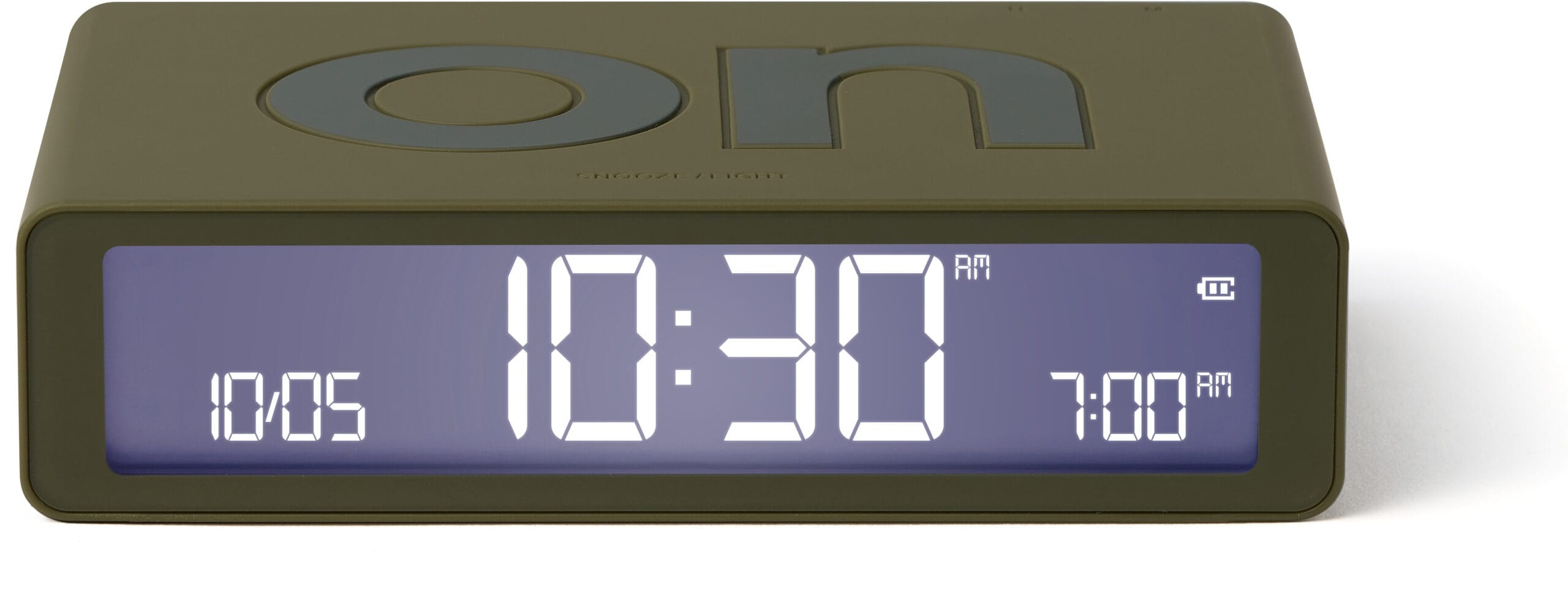 LEXON-LR157K9-3660491209435 LEXON Wecker Flip Classic LR157K9 khaki, USB-C – Hochwertig & günstig bei ShopDeca