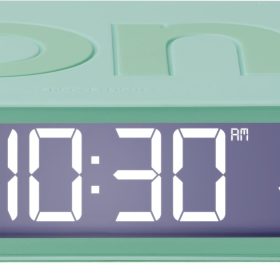 LEXON Wecker Flip Classic LR157M1 mint, USB-C