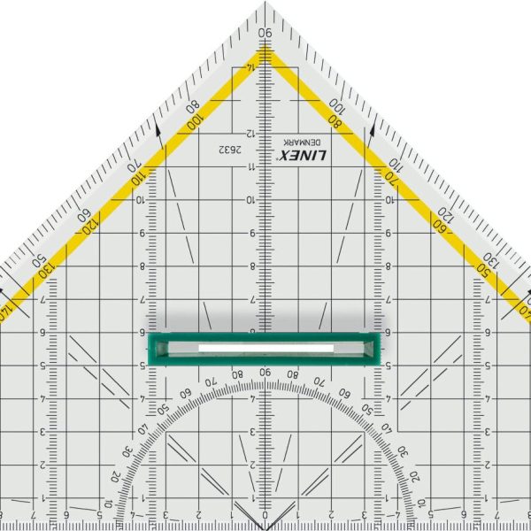 LINEX Geodreieck 100414079 320mm, mit Griff