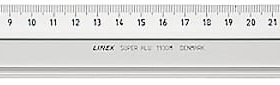 LINEX Aluminiumlineal 30cm 481400L mit Facette
