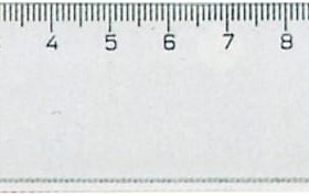 LINEX Zeichenlineal 30cm A1530M transparent