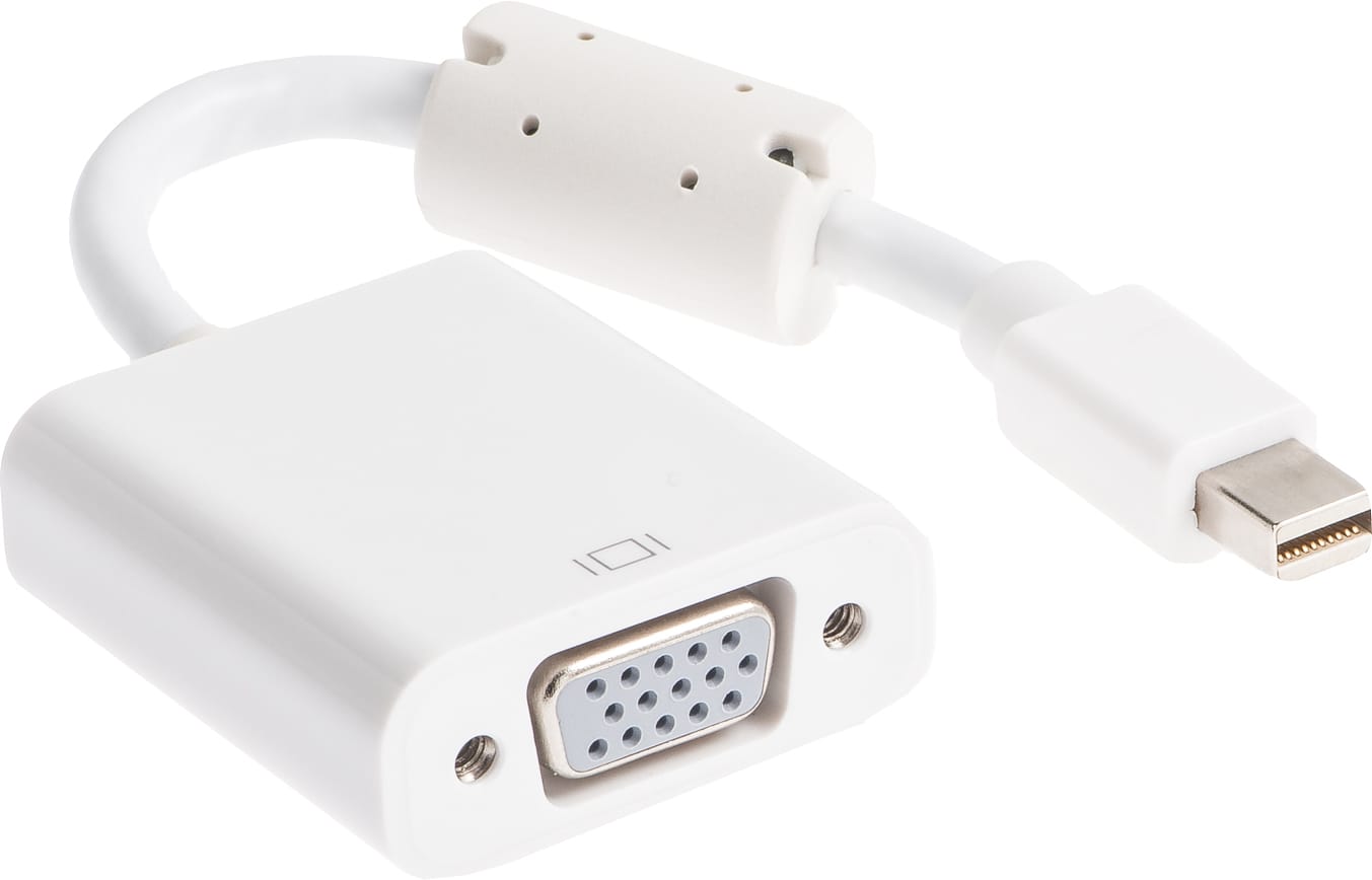 LINK2GO-AD4311WP-7613058028525 LINK2GO Adapter Mini Disp.-Port-VGA AD4311WP male/female, 15cm – Hochwertig & günstig bei ShopDeca