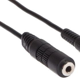 LINK2GO Stereo Extenstion Cable SC3111PBB male/female, 5.0m