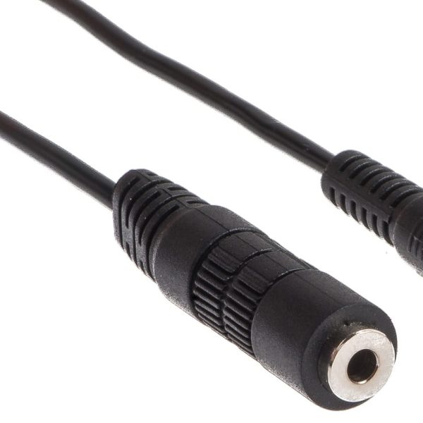 LINK2GO Stereo Extenstion Cable SC3111PBB male/female, 5.0m