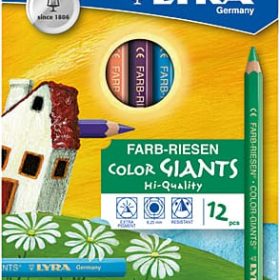 LYRA Farbriesen 3941120 12 Farben Etui