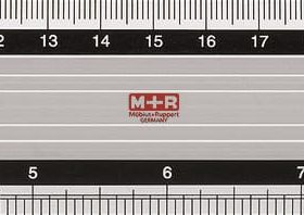 M+R Metall-Lineal 30cm 718300000 skaliert Alu