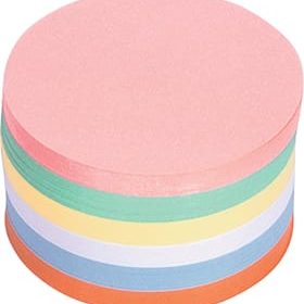 MAGNETOPLAN Kommunikations-Karten 190mm 112501810 rund, ass. 250 Blatt