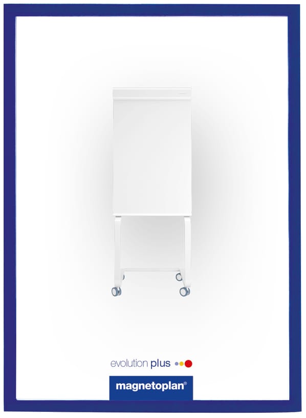 MAGNETOPLAN-1130303-4013695013657 MAGNETOPLAN Magnetrahmen magnetofix A4 1130303 blau 5 Stk. – Hochwertig & günstig bei ShopDeca