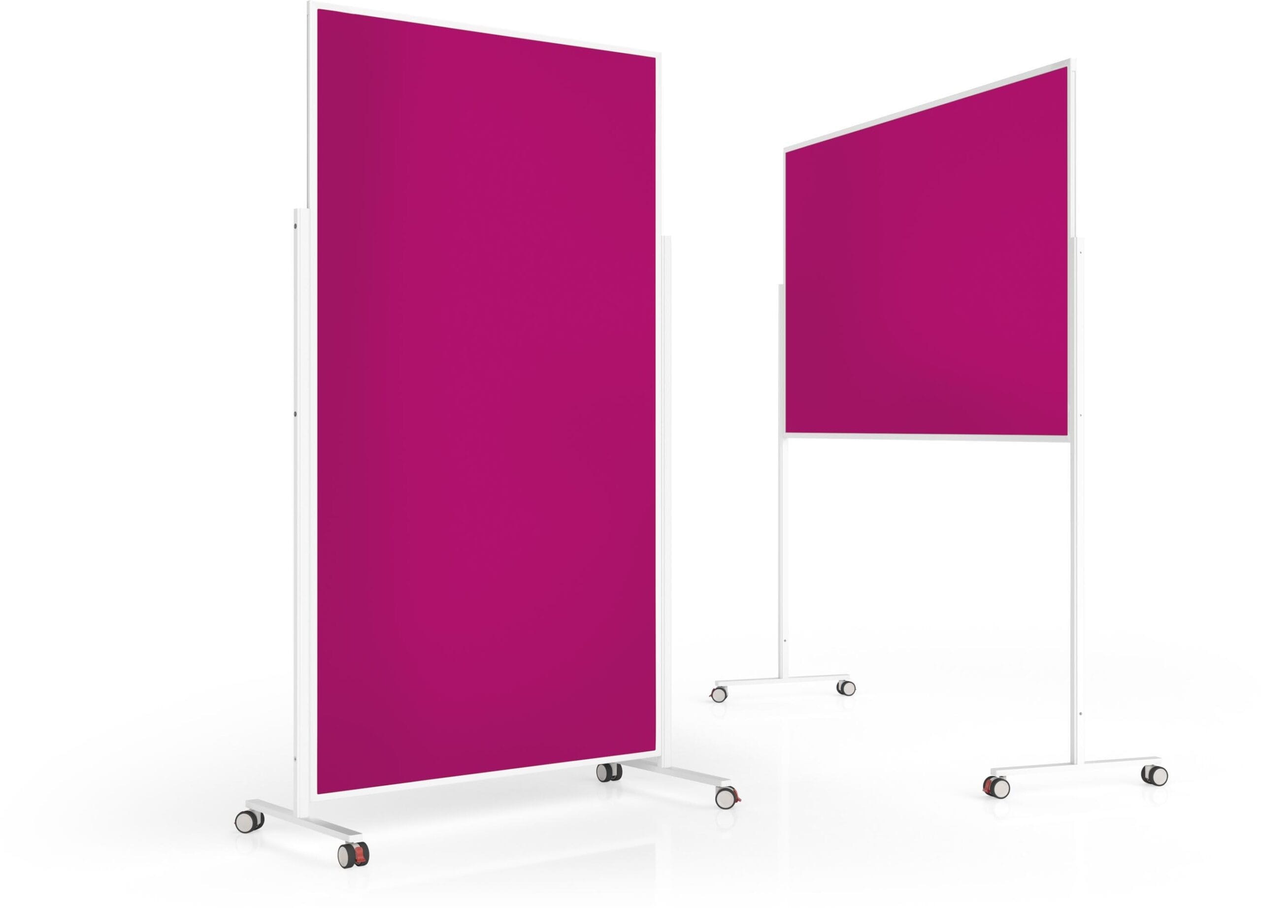MAGNETOPLAN-1181118-4013695062556 MAGNETOPLAN Design-Moderatorentafel VP 1181118 Filz, pink 1000x1800mm – Hochwertig & günstig bei ShopDeca