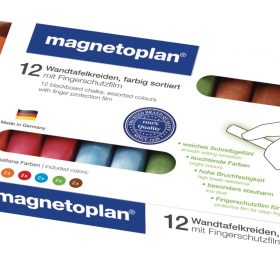 MAGNETOPLAN Kreide abgerundet 12306 farbig 12 Stk.