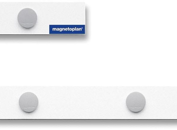 MAGNETOPLAN Magnetowandleiste Set 1000mm 16271M m. 6 Haltemagneten