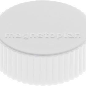 MAGNETOPLAN Magnet Discofix Magnum 1660000 weiss, ca. 2 kg 10 Stk.