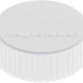 MAGNETOPLAN Haltemagnete Magnum 16600400 weiss, Blister 4 Stk.
