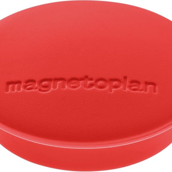 MAGNETOPLAN Magnet Discofix Junior 34mm 1662106 rot 10 Stk.