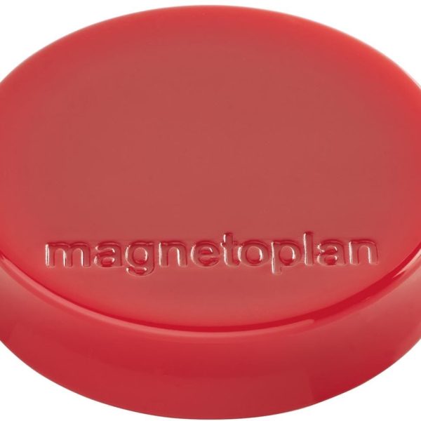 MAGNETOPLAN Magnet Ergo Medium 10 Stk. 1664006 rot 30mm