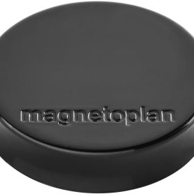 MAGNETOPLAN Magnet Ergo Medium 10 Stk. 1664012 schwarz 30mm