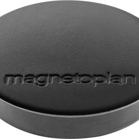 MAGNETOPLAN Magnet Discofix Standard 30mm 1664212 schwarz, ca. 0.7 kg 10 Stk.