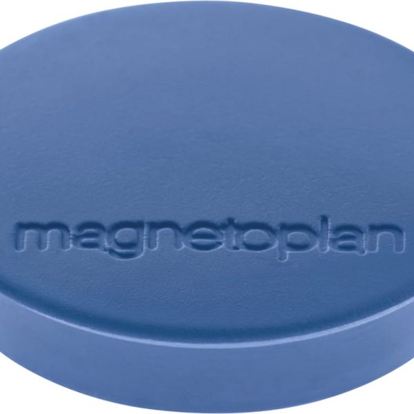 MAGNETOPLAN Magnet Discofix Standard 30mm 1664214 dunkelblau, ca. 0.7 kg 10 Stk.
