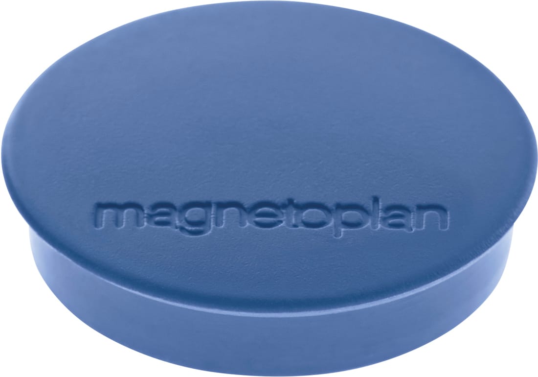 MAGNETOPLAN-1664214-4013695025049 MAGNETOPLAN Magnet Discofix Standard 30mm 1664214 dunkelblau, ca. 0.7 kg 10 Stk. – Hochwertig & günstig bei ShopDeca