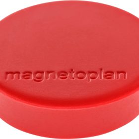 MAGNETOPLAN Magnet Discofix Hobby 24mm 1664506 rot, ca. 0.3 kg 10 Stk.