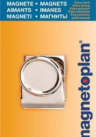 MAGNETOPLAN Klippmagnet silber 16669 gross, 52mm