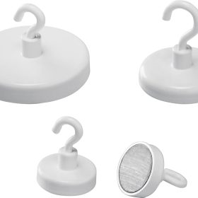 MAGNETOPLAN Hakenmagnet 47mm 52647 weiss 16kg