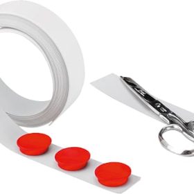 MAGNETOPLAN Magnetband 5705105 weiss 5mx35mm