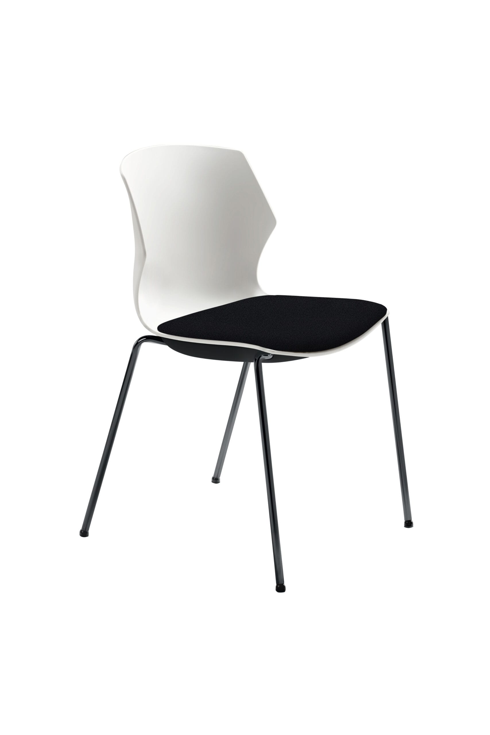 MAYER-25111702-4032376035559 MAYER Besucherstuhl OvaLounge 25111702 weiss/schwarz – Hochwertig & günstig bei ShopDeca