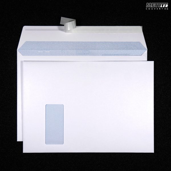 METTLER Couvert Fenster links C4 9065 120g ultraw., Kleber 250 Stk.