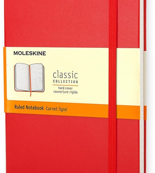 MOLESKINE Notizbuch Classic A5 004-8 liniert rot