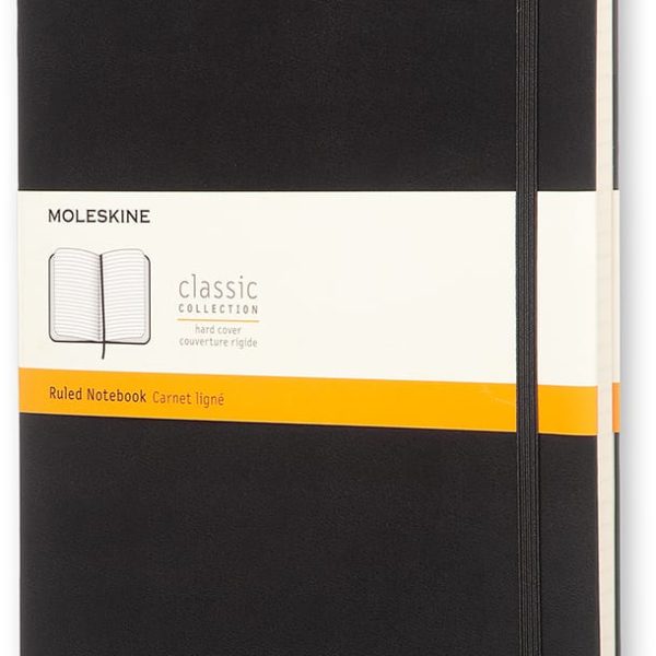 MOLESKINE Notizbuch XL 323067 liniert schwarz