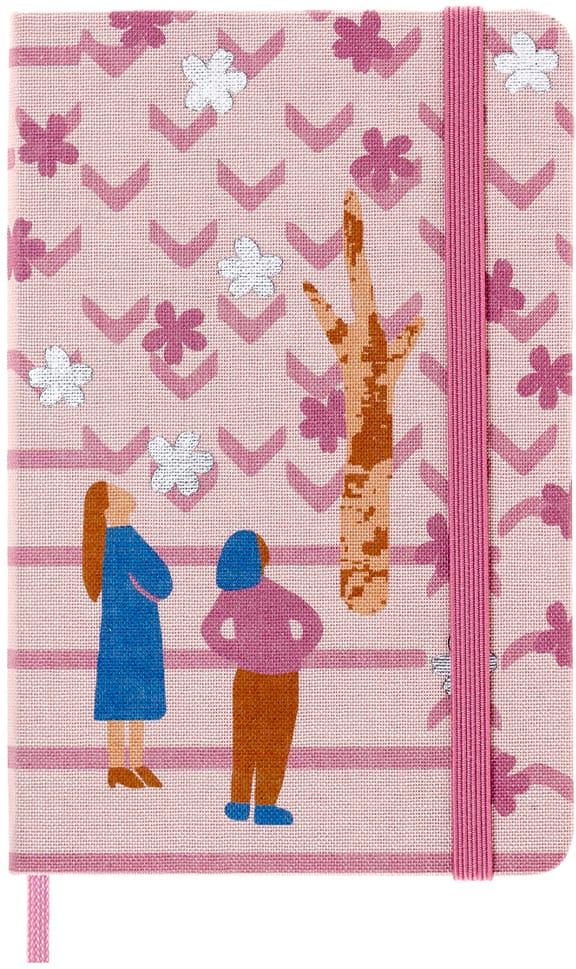 MOLESKINE-56598851458-8056598851458 MOLESKINE Notizbuch SAKURA 9x14cm 56598851458 rosa, liniert, 192 Blatt, HC – Hochwertig & günstig bei ShopDeca