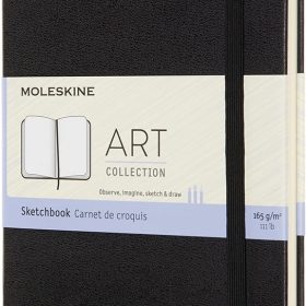 MOLESKINE Skizzenbuch HC 18.2x11.8cm 603098 Medium, schwarz, 88 Seiten