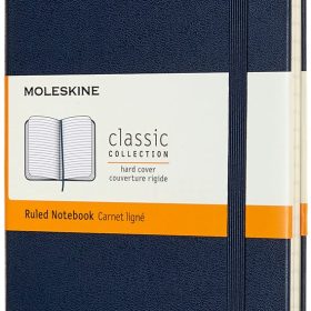 MOLESKINE Notizbuch Medium 18,2x11,8cm 626666 liniert, saphire, 208 Seiten